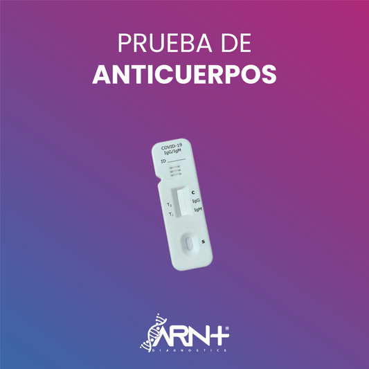 Prueba Rápida de Anticuerpos IgG/IgM Individual