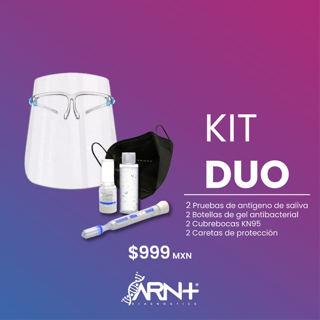 KIT DUO - Antígeno Saliva